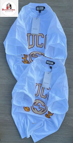 T-Shirt Gucci Blanc Unisexe