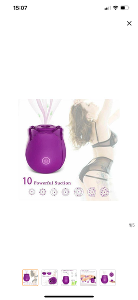 Vibromasseur Rose 10 Modes Puissant