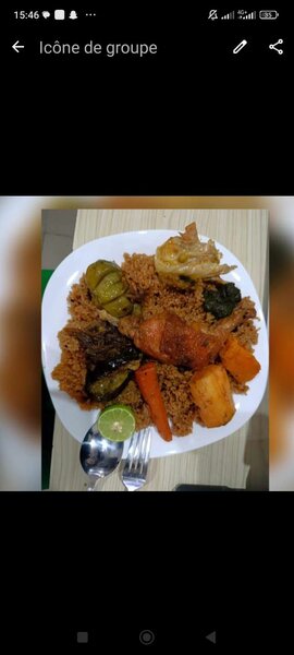 Plat de tchep au poulet