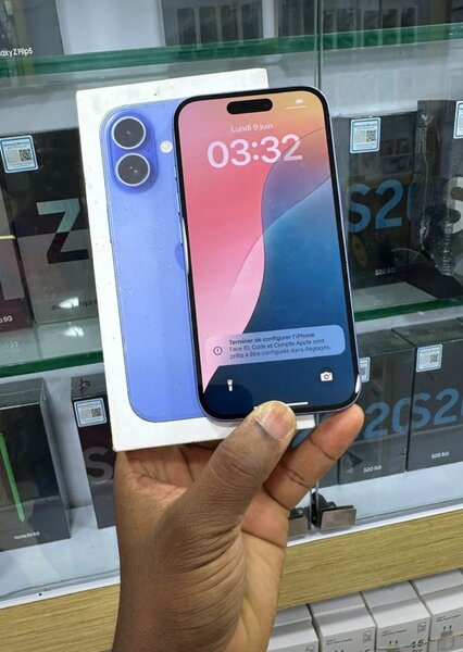 Smartphone Apple Bleu