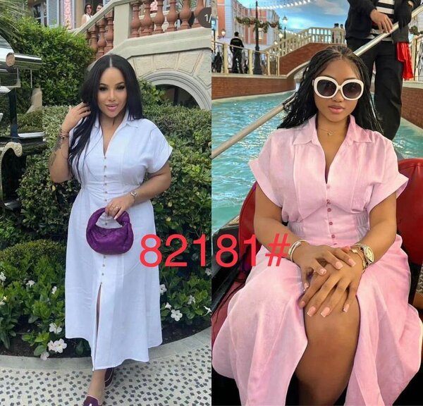 Robe Chemise Élégante Femme