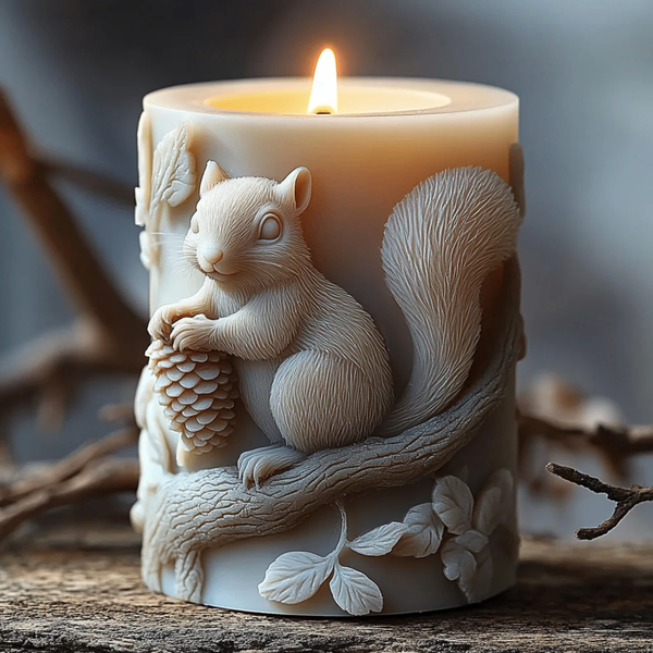 Bougies Sculptées Animaux