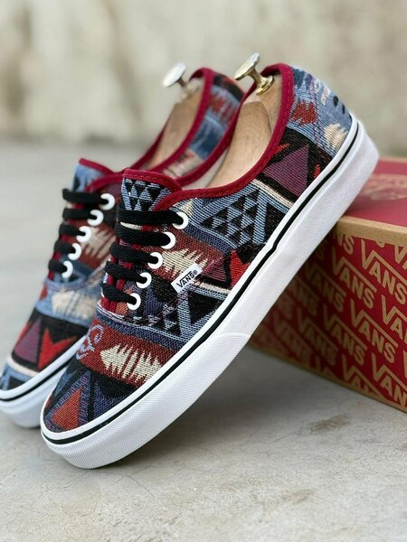 Baskets Vans à motifs colorés