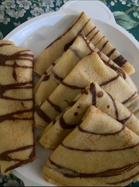 Crepe tourbillon chocolat