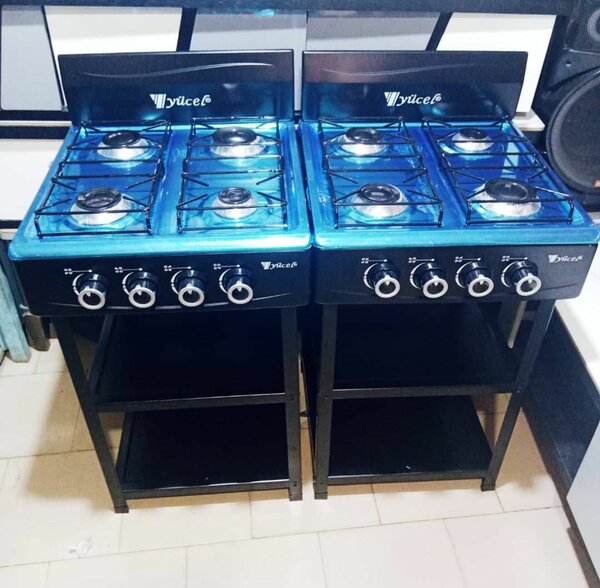 Double Cuiseur à Gaz avec Grille