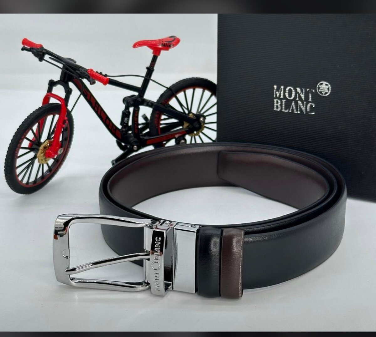 Mens Genuine leather MONTBLANC Belt