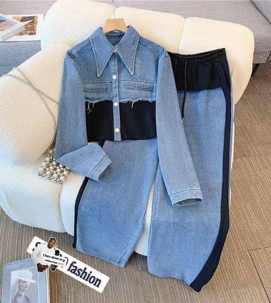 Ensemble en jeans pour femme