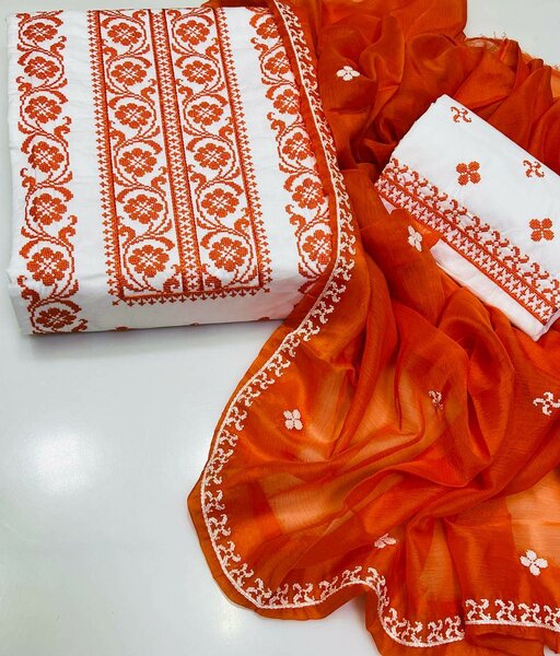 3 piece unstitched suit