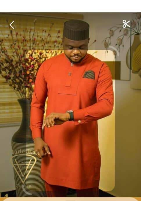 Boubou africain élégant pour homme