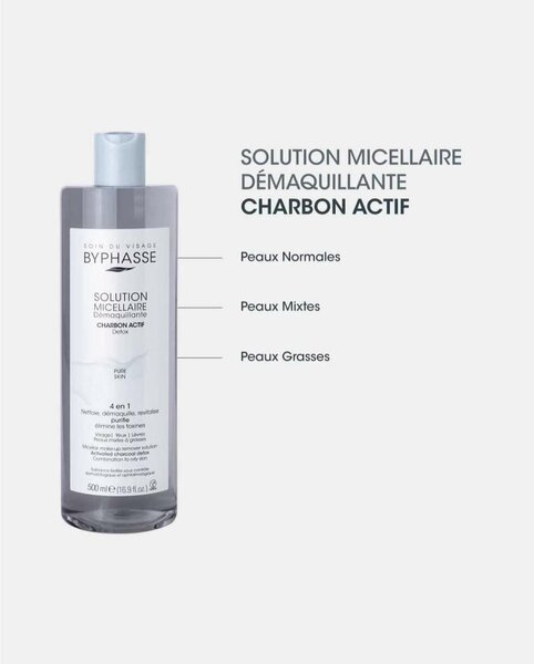 Solution Micellaire Charbon Actif