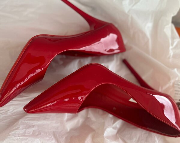 Escarpins Rouges Vernis Femme