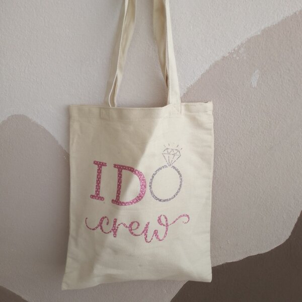 Sac Tote Mariage 'I Do Crew'