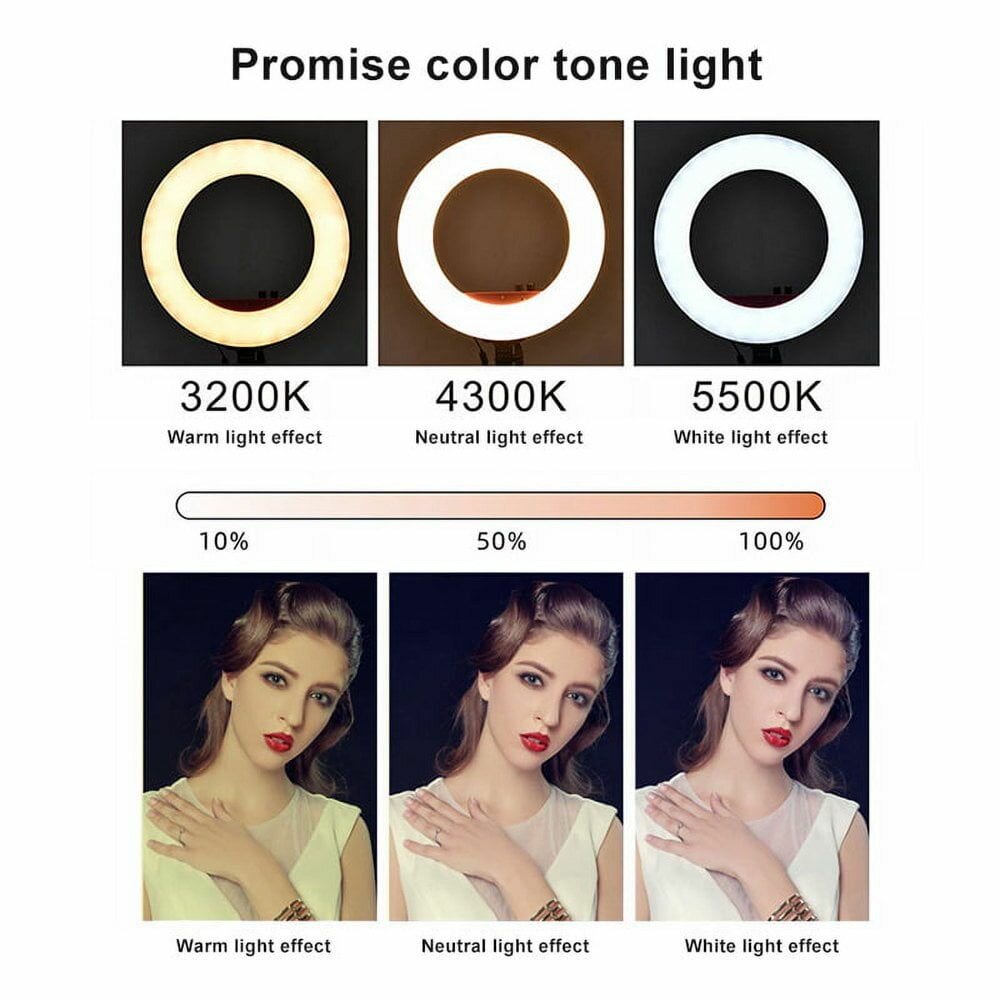 Lampe Anneau LED 360° Réglable