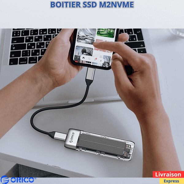Boîtier ORICO SSD M2 NVMe