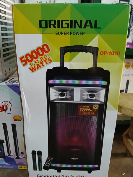 Baffe Amplifié 2 Micro Original Capacité  50000W