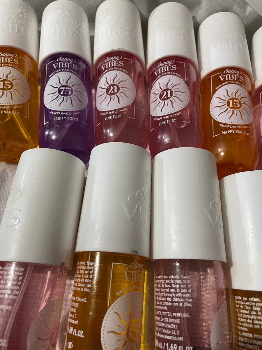 Brumes parfumées Sunny Vibes