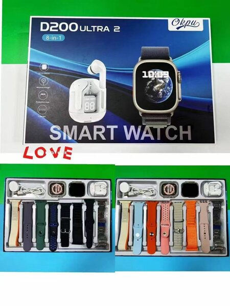 8 in 1 smart watch