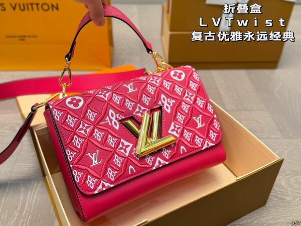 Sac à Main Luxueux Rose LV