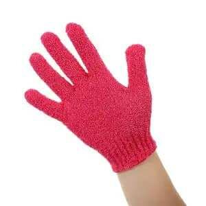 Gants exfoliant visage et corps