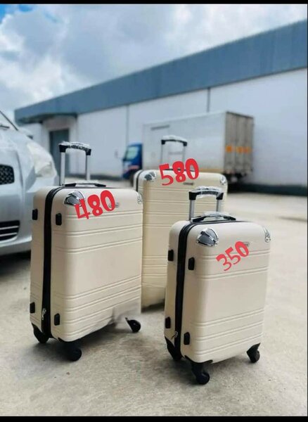 Beautiful traveling suitcases