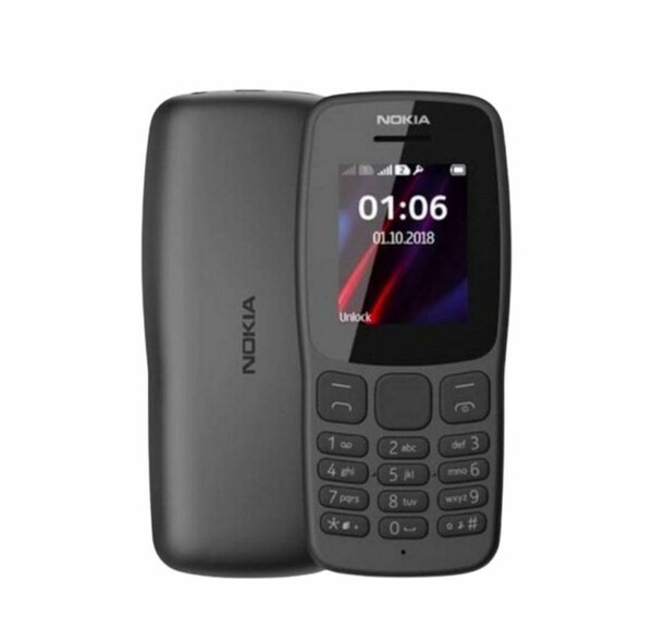 Nokia 106 Dual sim-Black