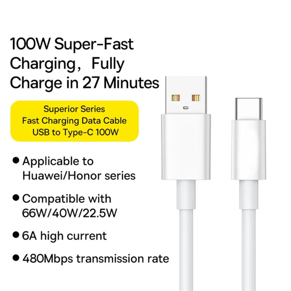 Câble USB-C Rapide 100W