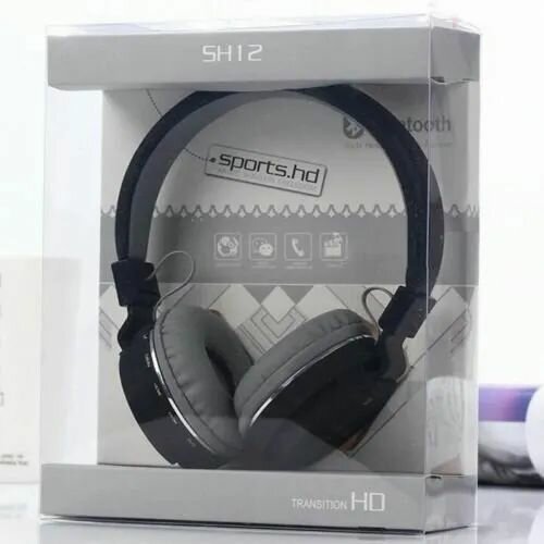 Wireless Bluetooth Headphone For Sporting - Black