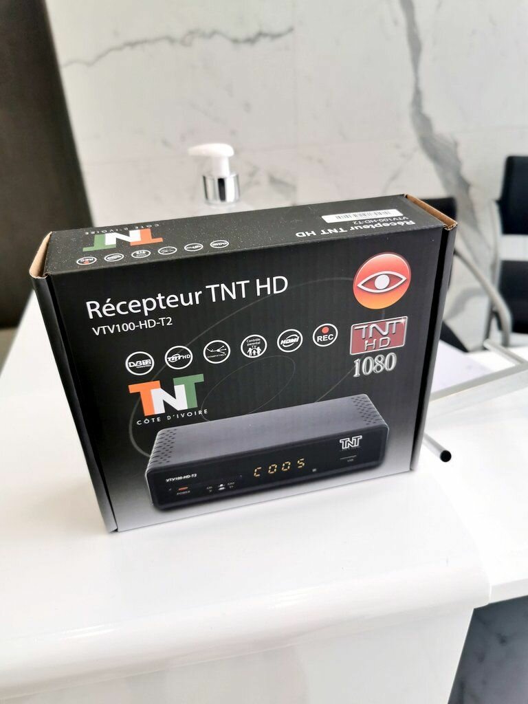 Récepteur + Antenne TNT-CI