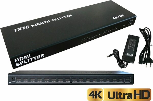 Répartiteur HDMI 4K 16 ports