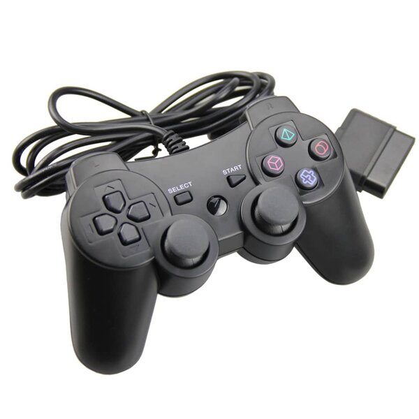 Manette de Jeu Filaire PS2