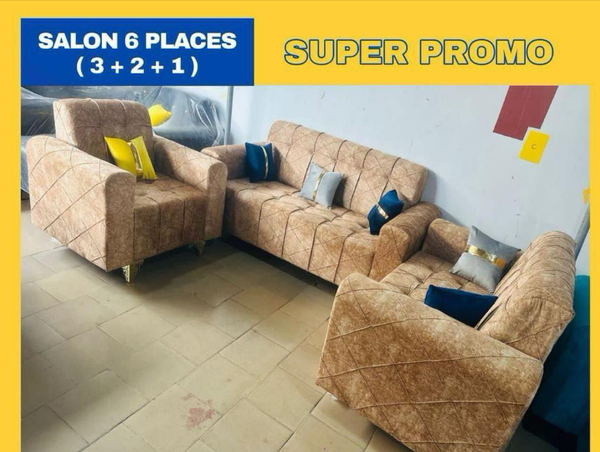  canapé 6 places 