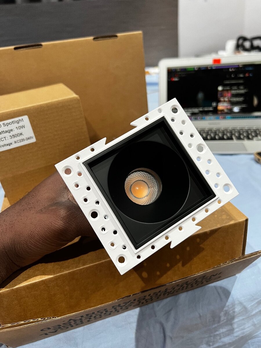 10W led square spotlight