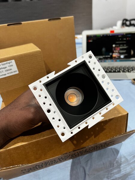 10W led square spotlight