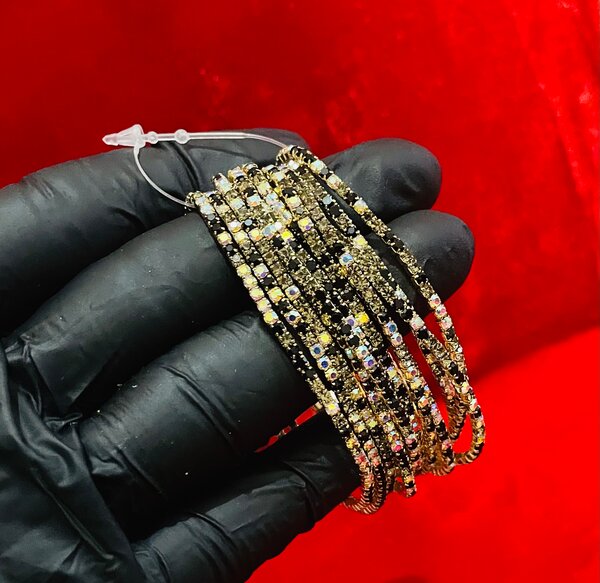 Bracelets élégants en strass