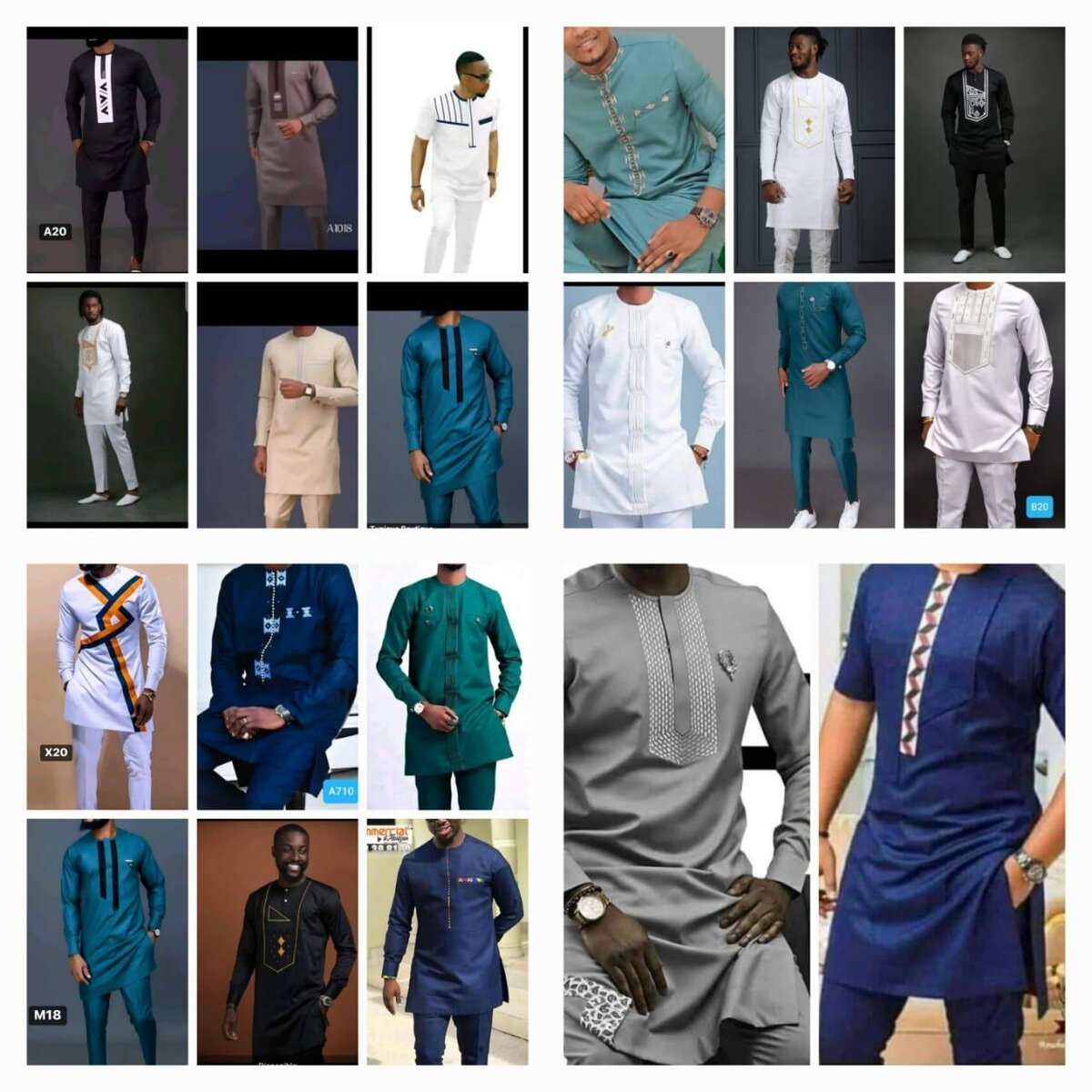 Tunique élégante pour hommes