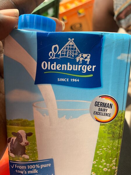 Fresh milk from German