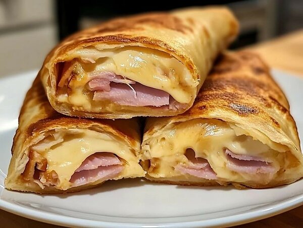 Crêpes jambon-fromage