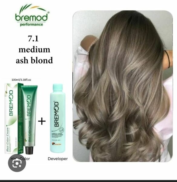 Bremod Hair Color 100mlTube+100ml Volume All Shade Available
