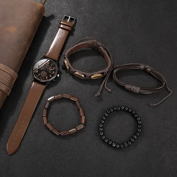 Montre homme avec bracelets