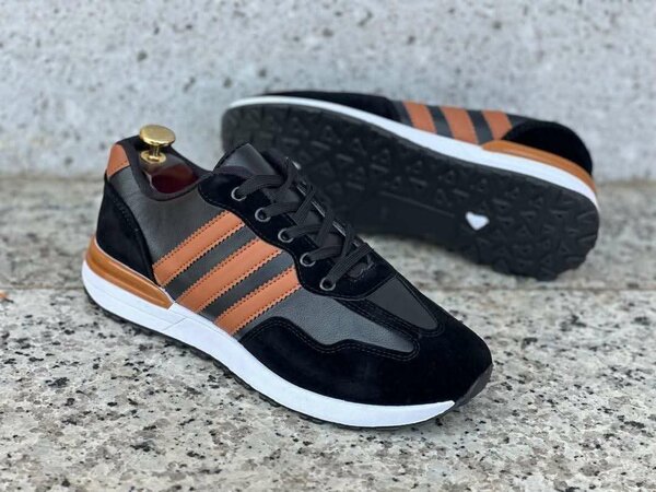 Chaussures de sport en cuir tendance