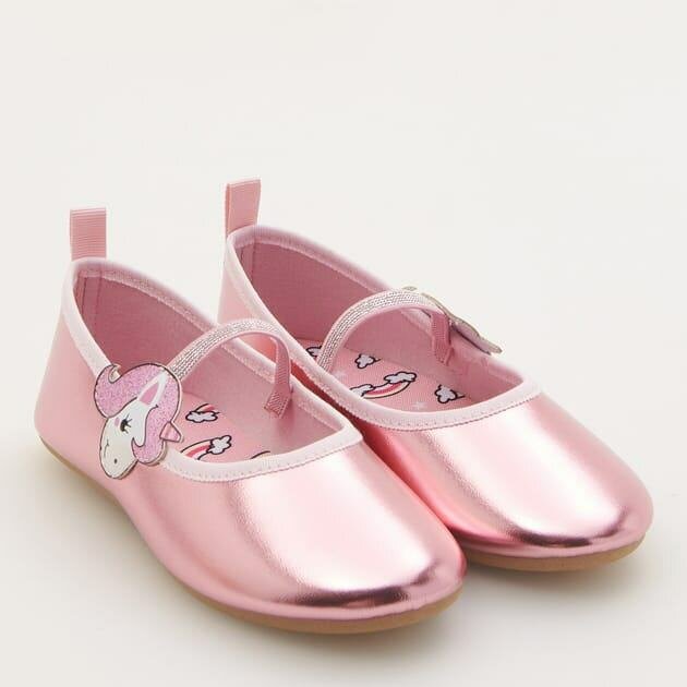 Ballerines Roses Licorne Enfant