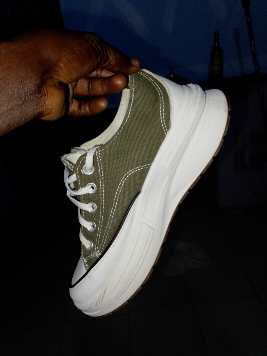 Chaussures Basses Vertes Unisexes