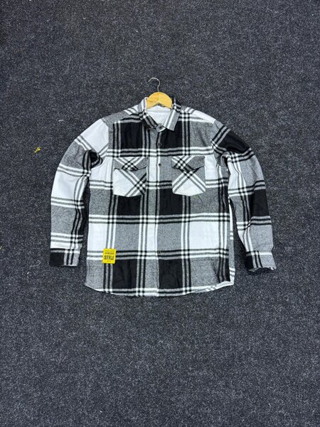 Chemise à carreaux homme