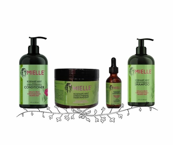 Shampoo Fortifiant Rosemarin Mielle