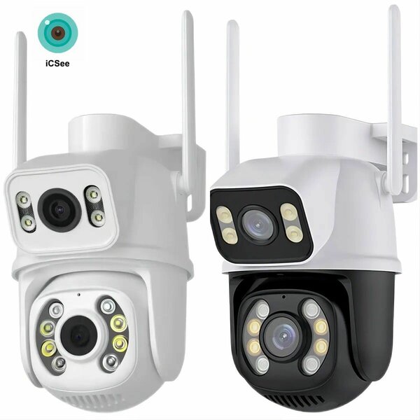 Dual lens PTZ Camera