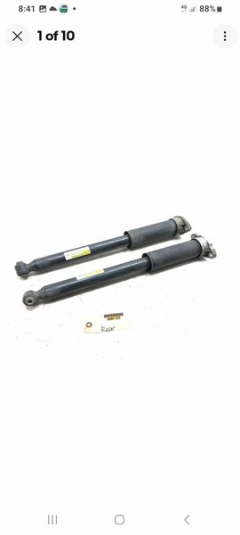 Benz C-class 2017 back shocks