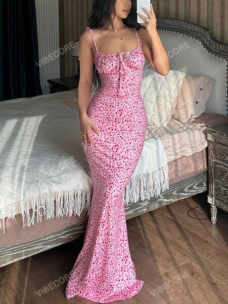 Ribbed top, flora dresses