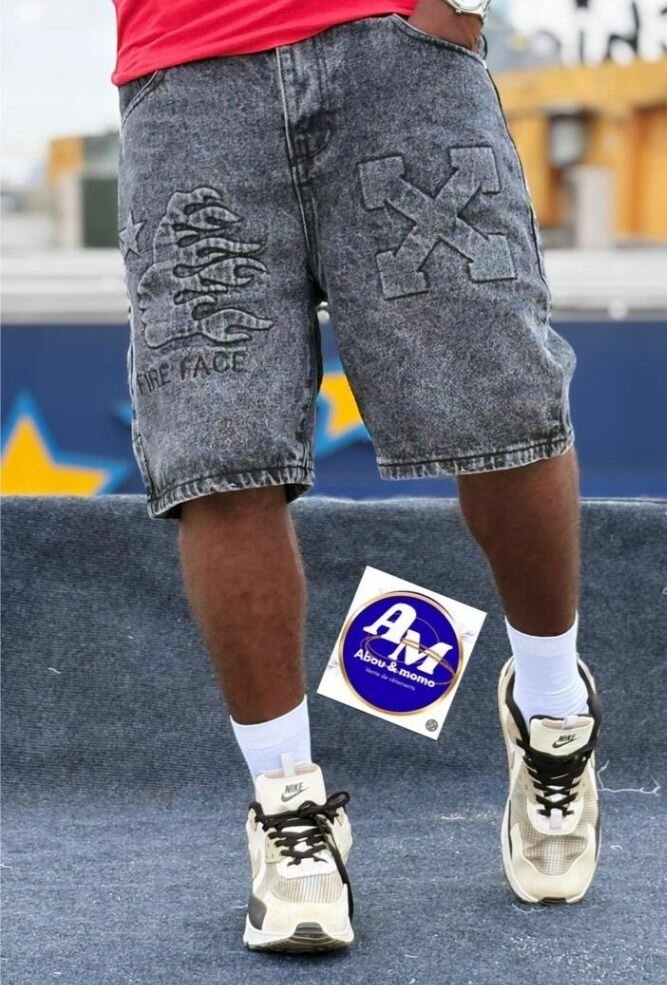 Shorts en jean décontractés