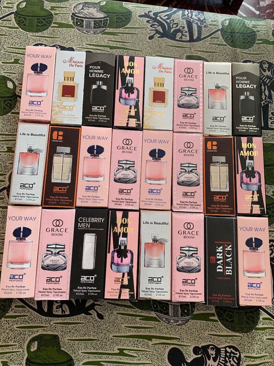 Parfums de poche et brumes