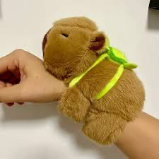 Peluche animal marron doux